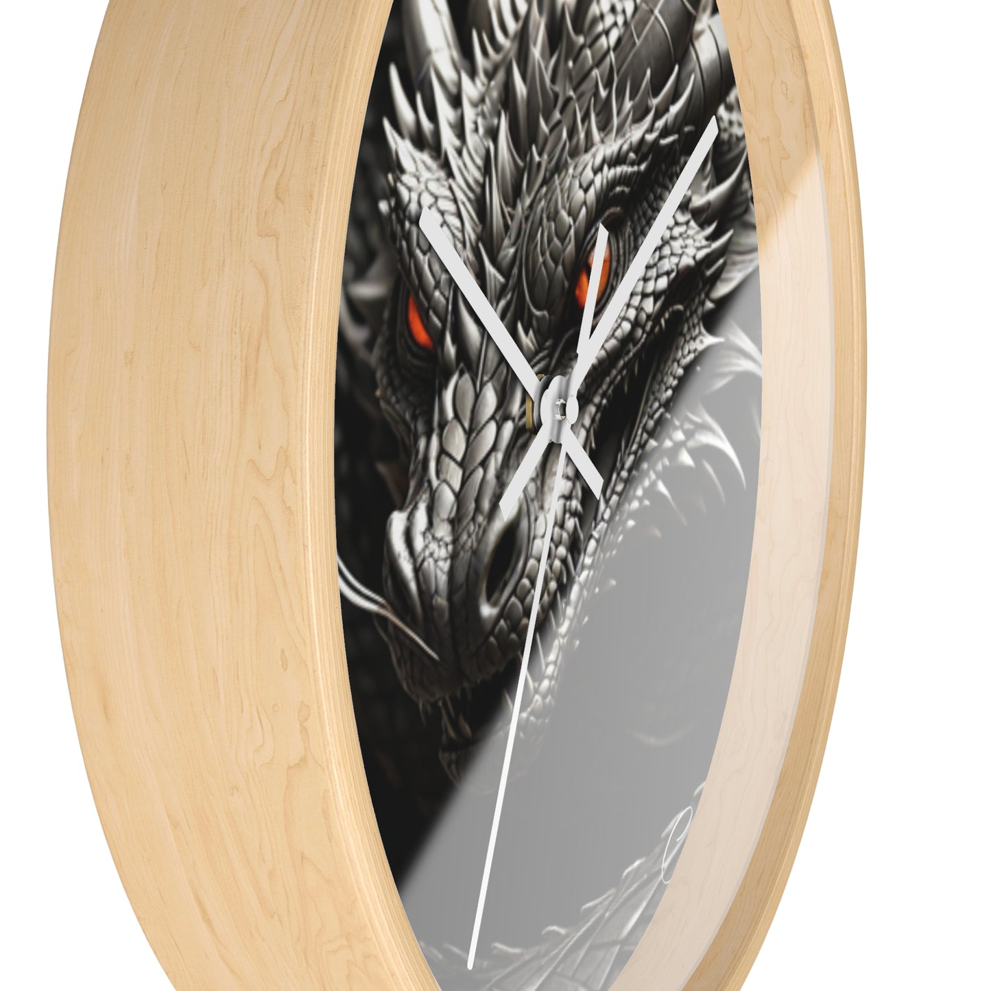 Majestic Dragon Wall Clock - Fantasy Home Decor, Unique Gift for Dragon Lovers, Gothic Clock, Medieval Wall Art, Fantasy Decor