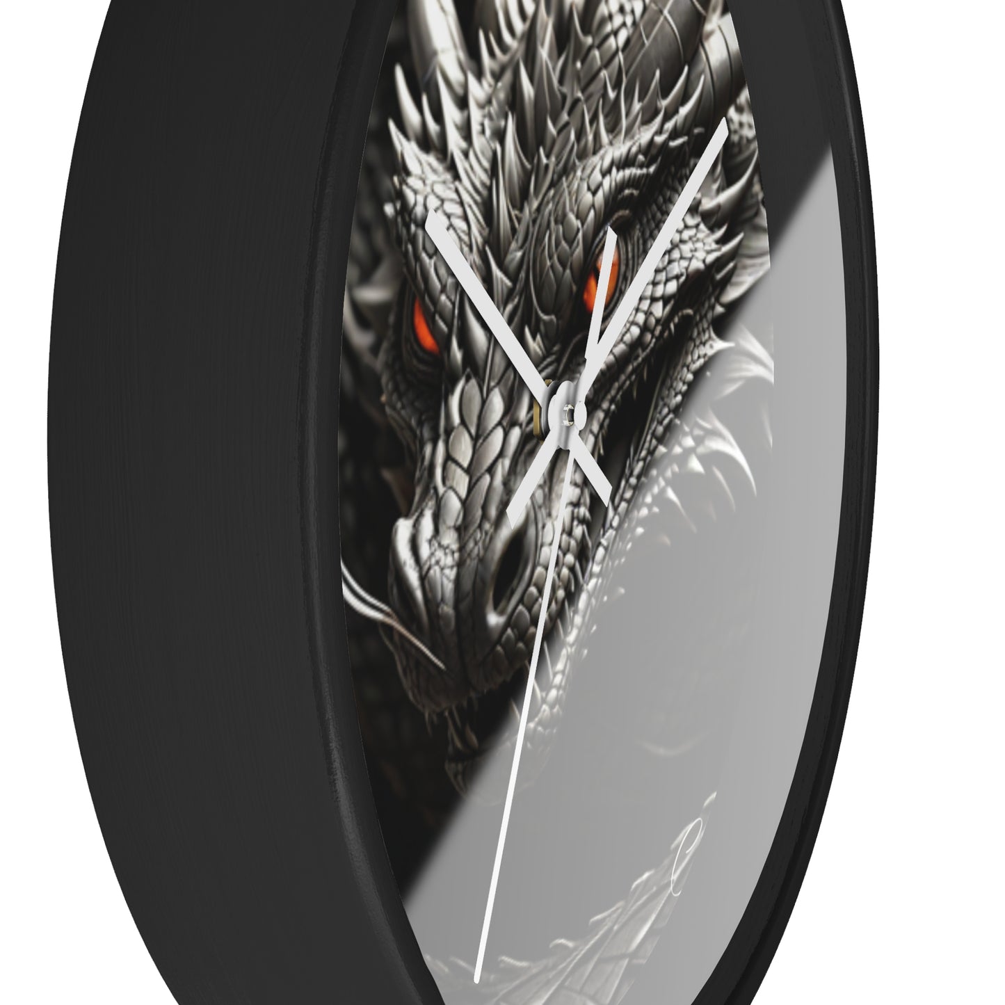 Majestic Dragon Wall Clock - Fantasy Home Decor, Unique Gift for Dragon Lovers, Gothic Clock, Medieval Wall Art, Fantasy Decor