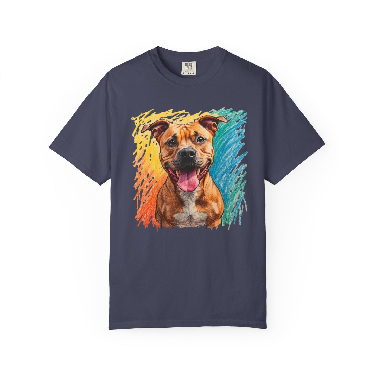 Vibrant Dog Lover T-Shirt, Pet Shirt, Animal T-Shirt, Gift for Dog Owners, Cute Dog Apparel, Unisex Pet Tee
