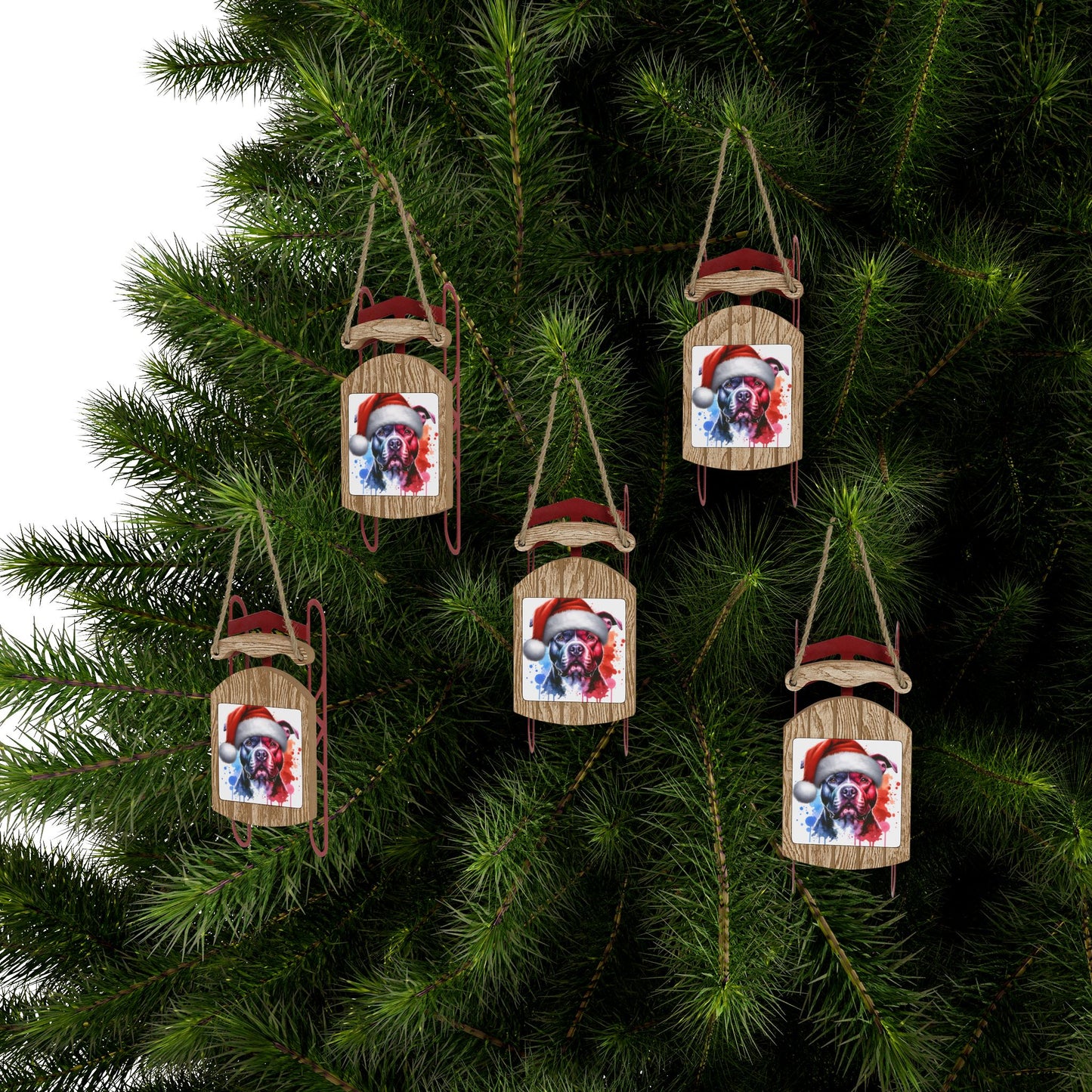Sled Dog Ornaments