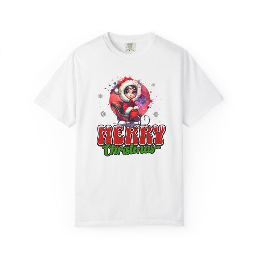 Merry Christmas Unisex Garment-Dyed T-Shirt