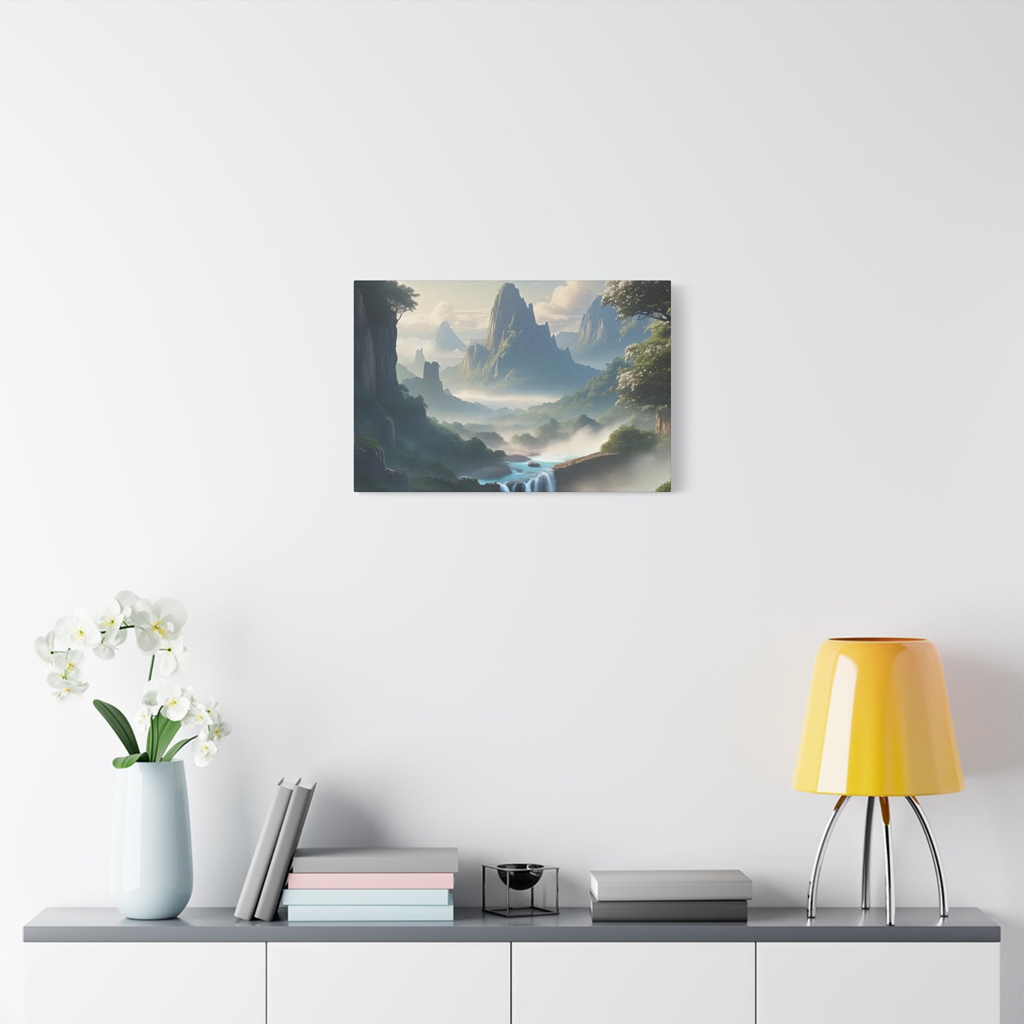 Scenic Landscape Canvas Print, Wall Art Decor, Home Decoration, Nature Wall Art, Gift for Nature Lovers, Tranquil Art for Living Room