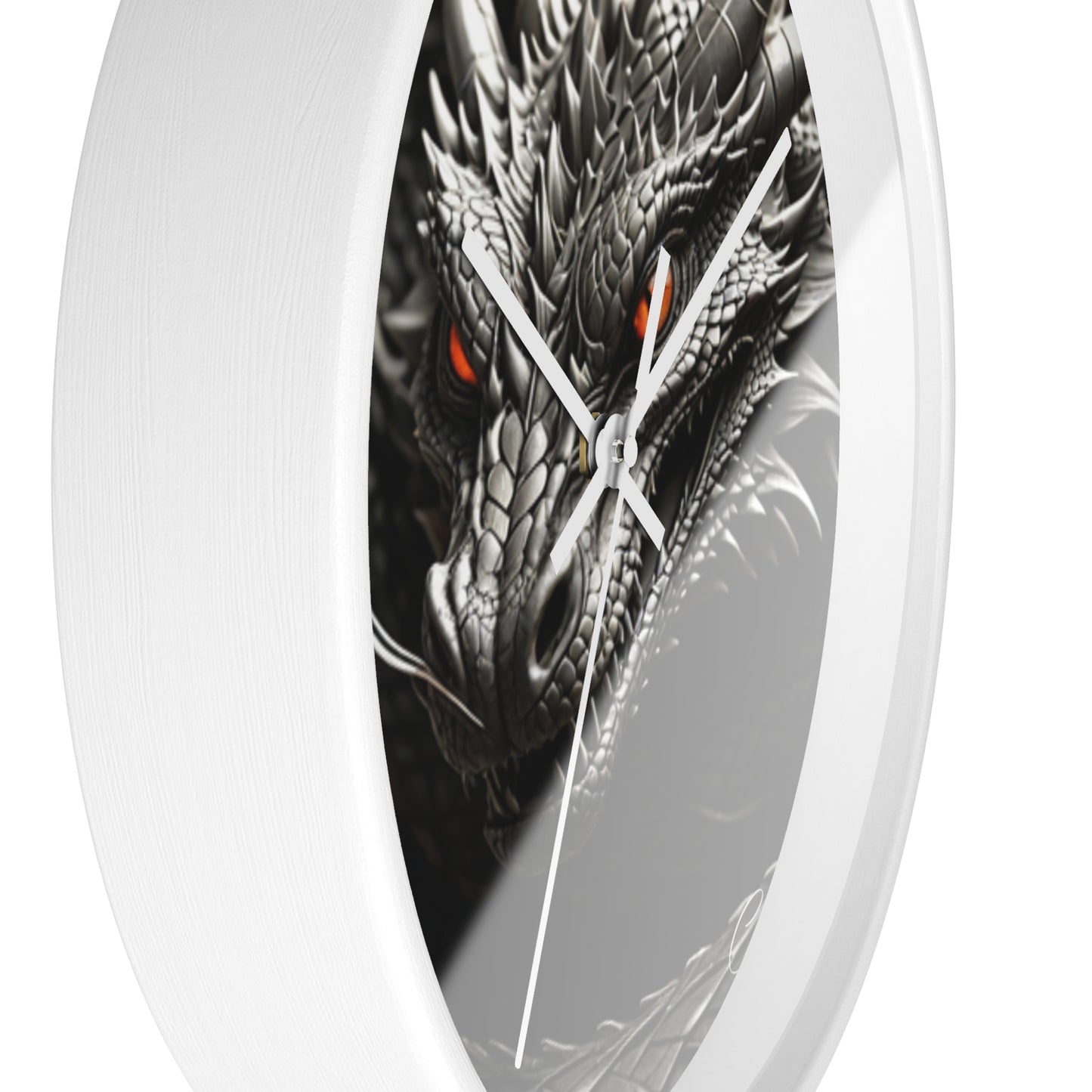 Majestic Dragon Wall Clock - Fantasy Home Decor, Unique Gift for Dragon Lovers, Gothic Clock, Medieval Wall Art, Fantasy Decor