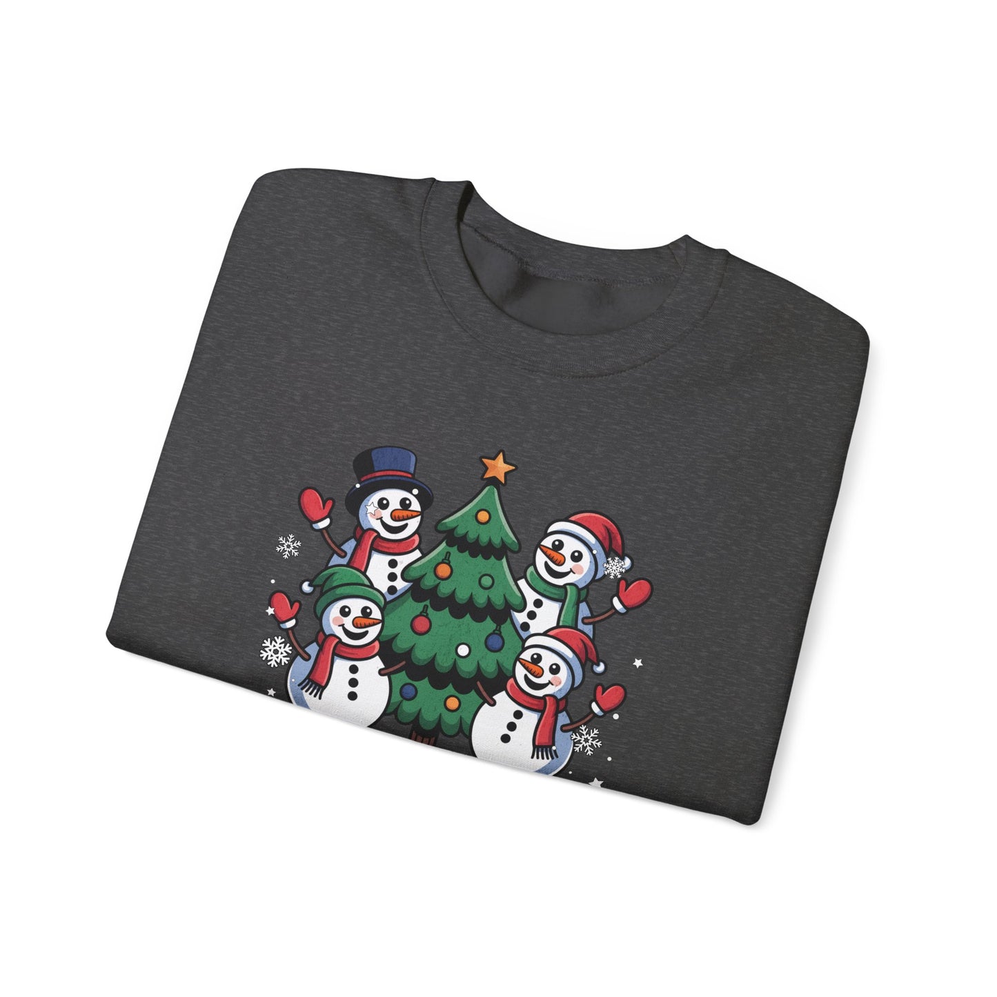 Merry Christmas Snowman Crewneck Sweatshirt