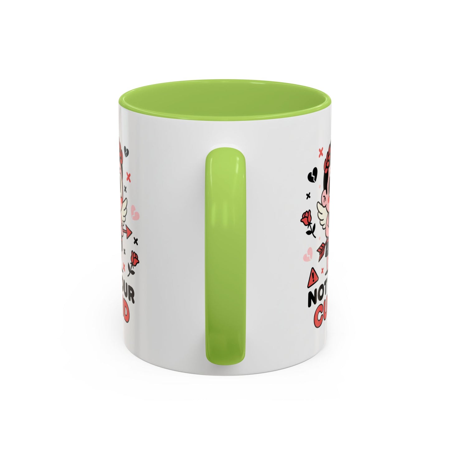 Cheeky Anti-Valentine Accent Coffee Mug — 11/15oz