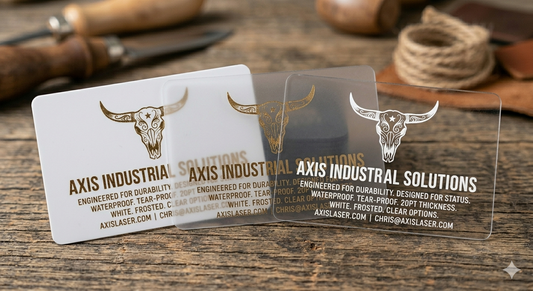 Axis Industrial Plastic Cards: The "Forever" Card