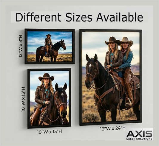 Axis Lumina | Custom Backlit Art Display