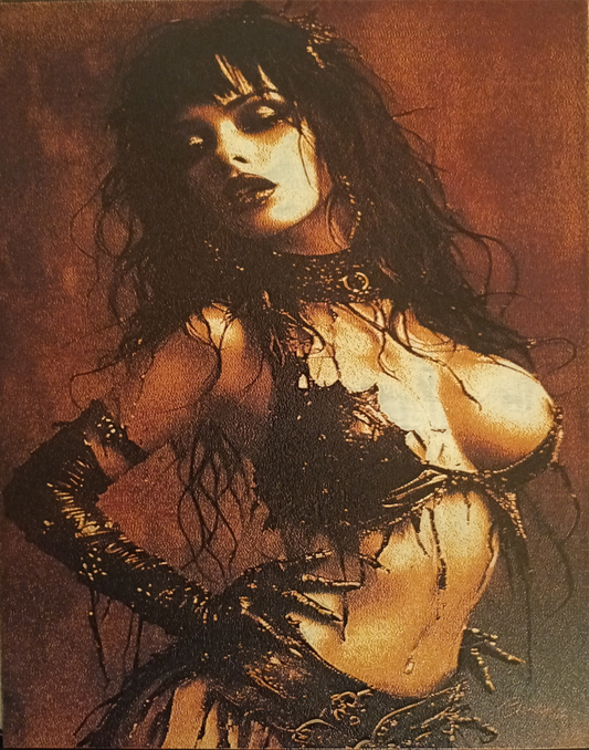 Laser Engraved Canvas Panel Zombie Dancer 2 8"x10"